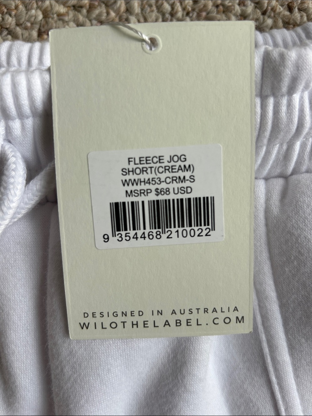 Wilo Fleece Jog Shorts - Picture 3 of 4